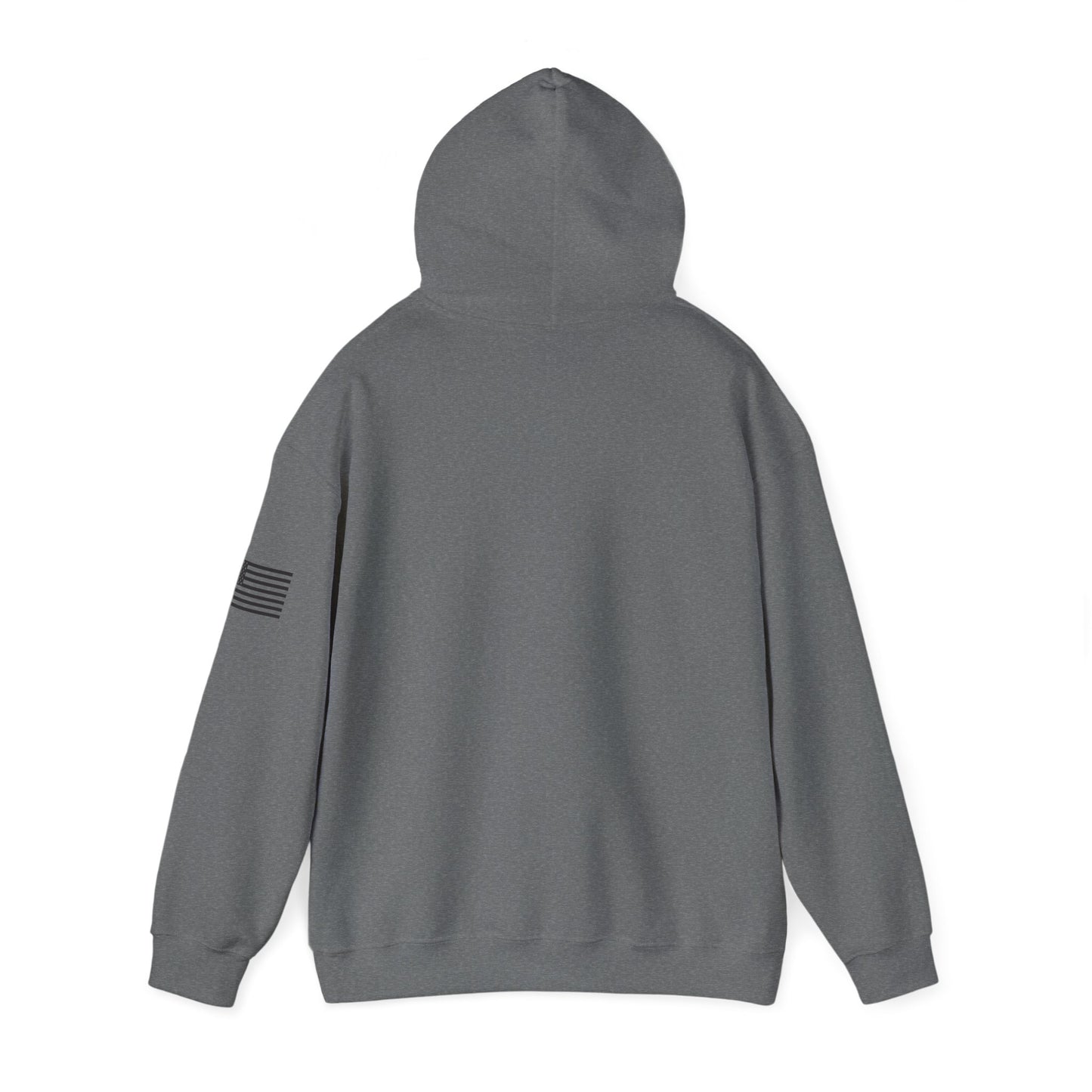 Patriotic "In God We Trust - 1776" Hooded Unisex Sweatshirt *Blk