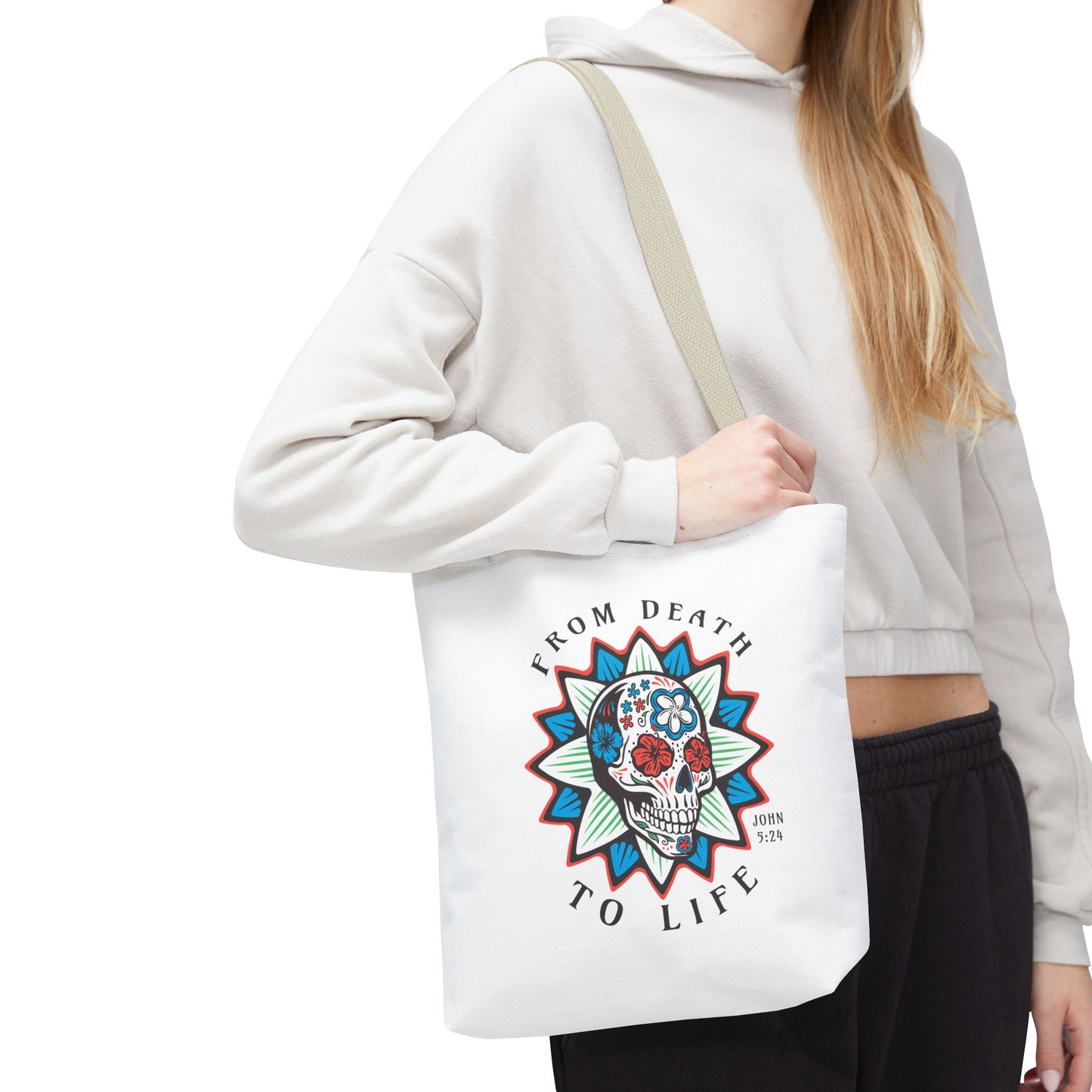 Faith Artistry Tote Bag - 'From Death to Life'