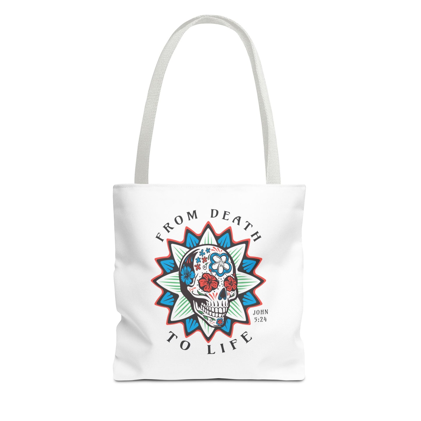Faith Artistry Tote Bag - 'From Death to Life'