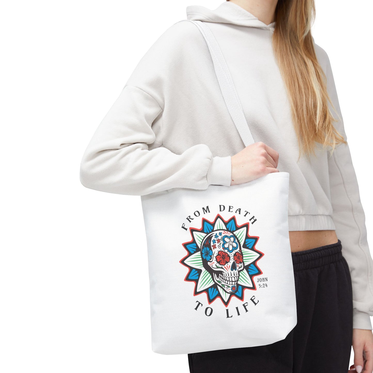Faith Artistry Tote Bag - 'From Death to Life'