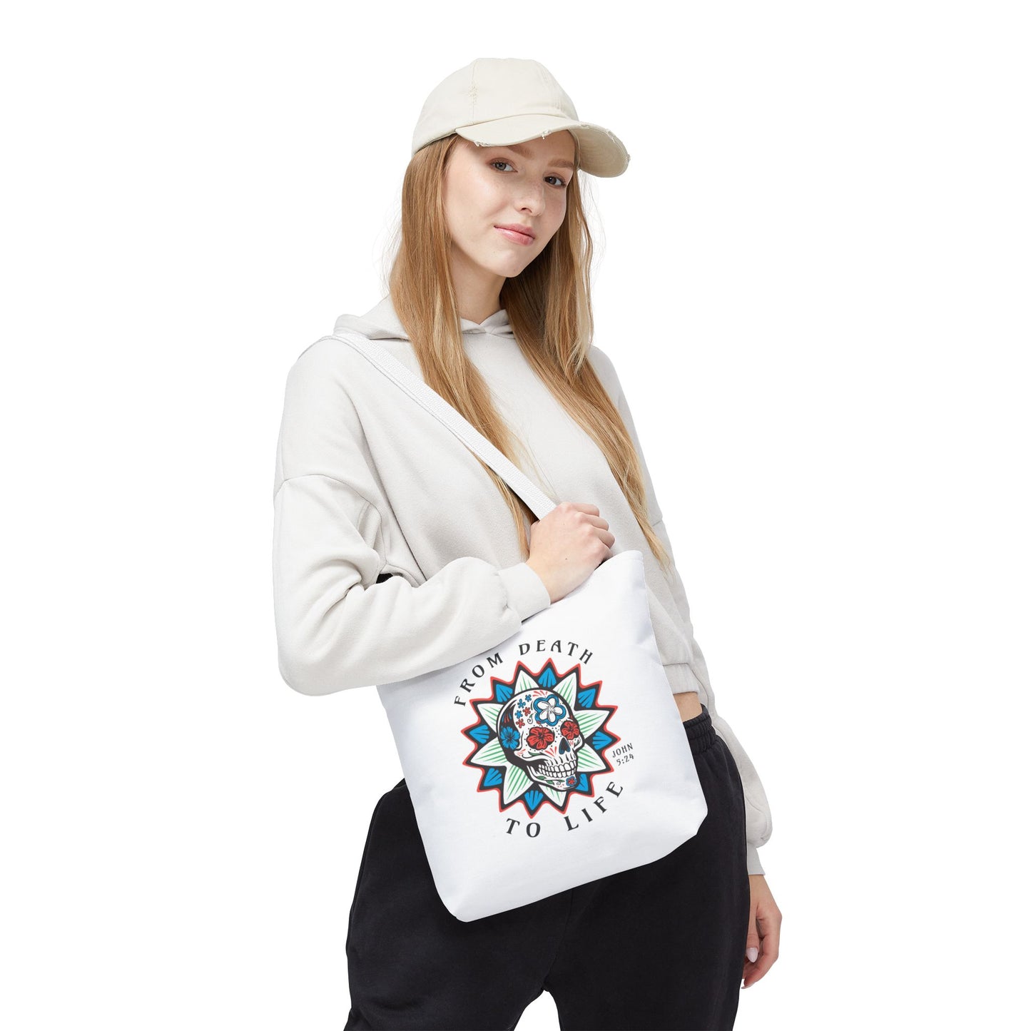 Faith Artistry Tote Bag - 'From Death to Life'