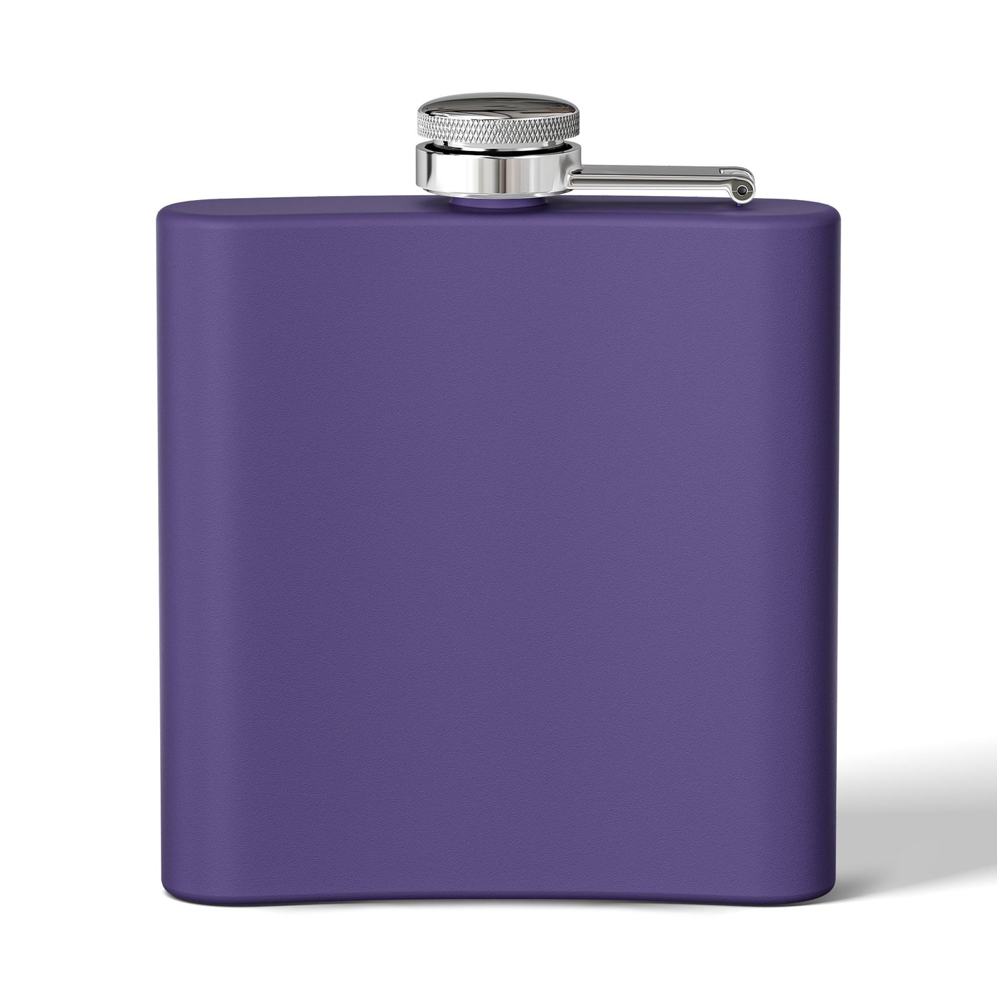 Patriotic Stainless Steel Flask - Screaming Eagle Gadsen Snake USA Design *Blu