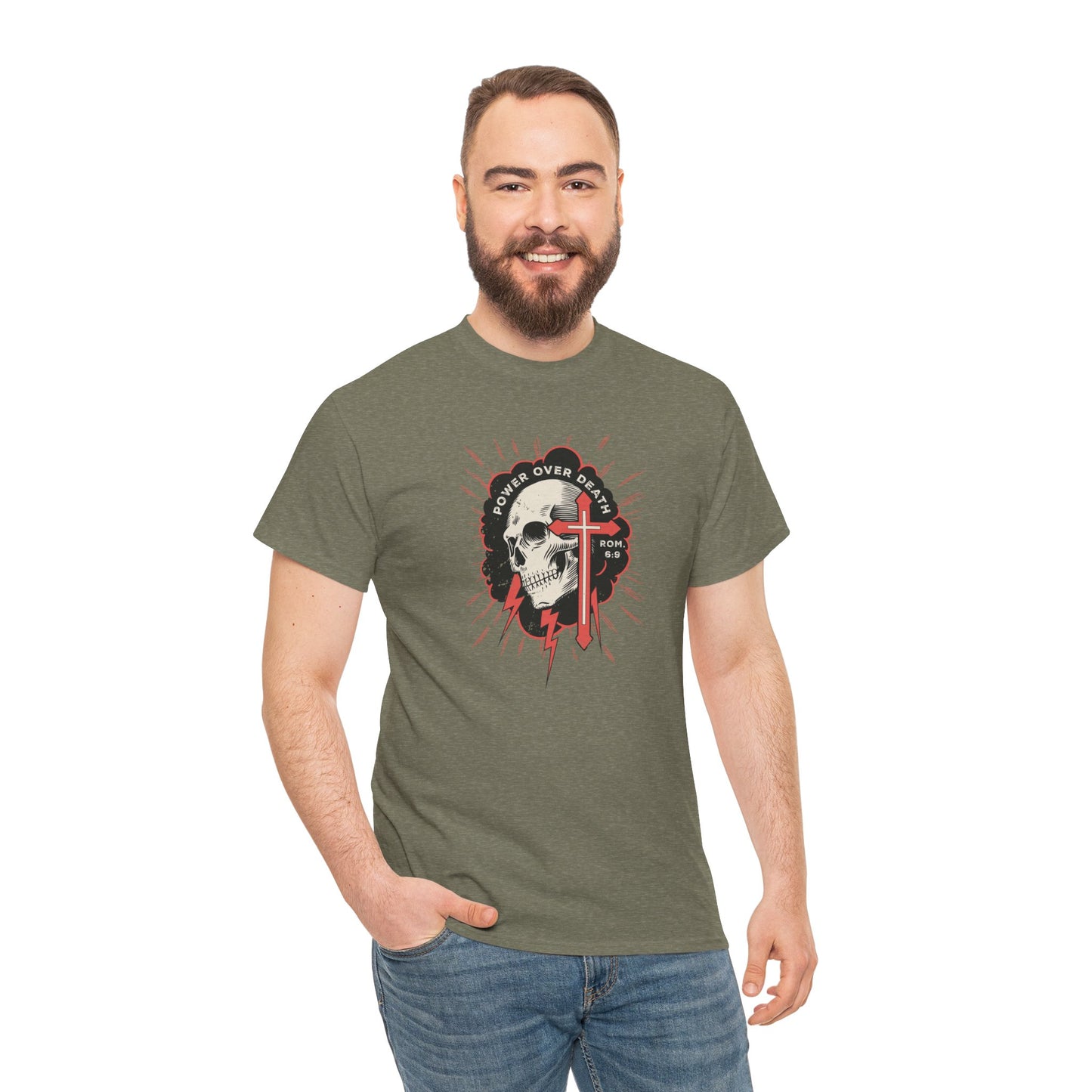 Faith Skull Tee Design