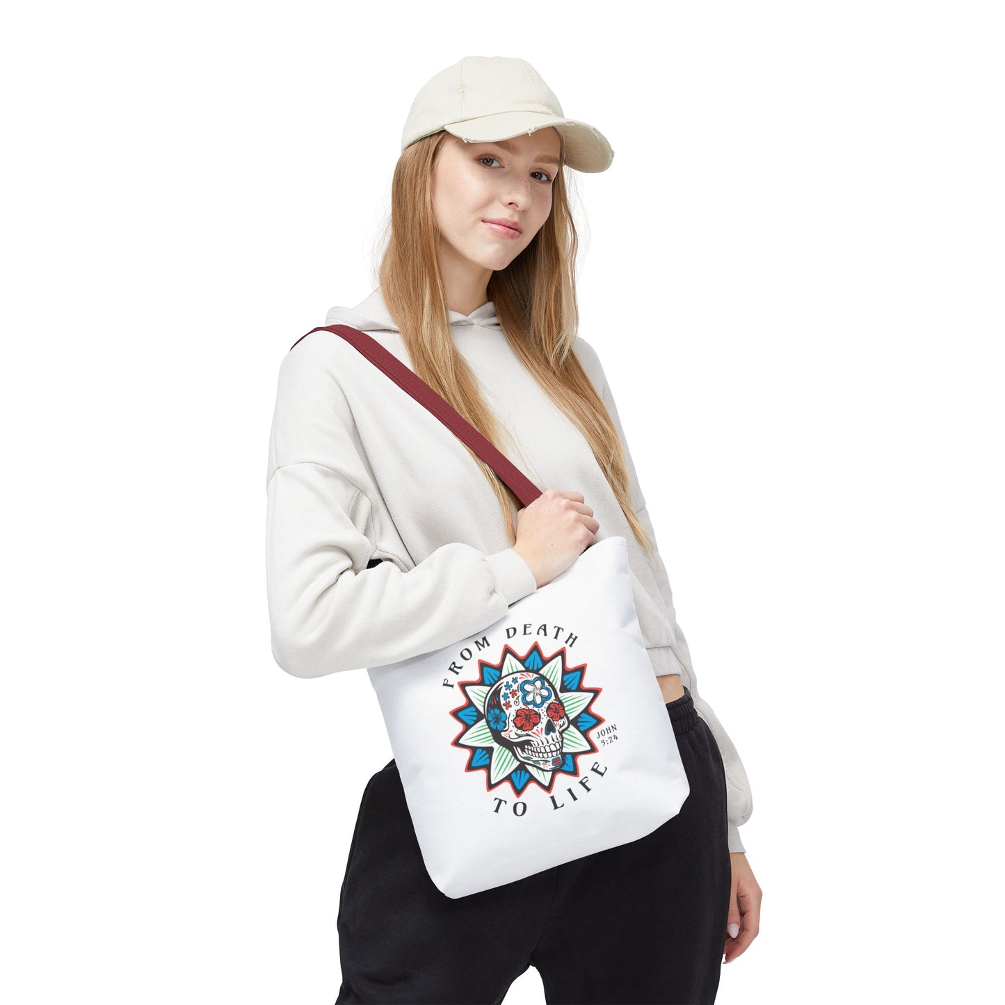 Faith Artistry Tote Bag - 'From Death to Life'