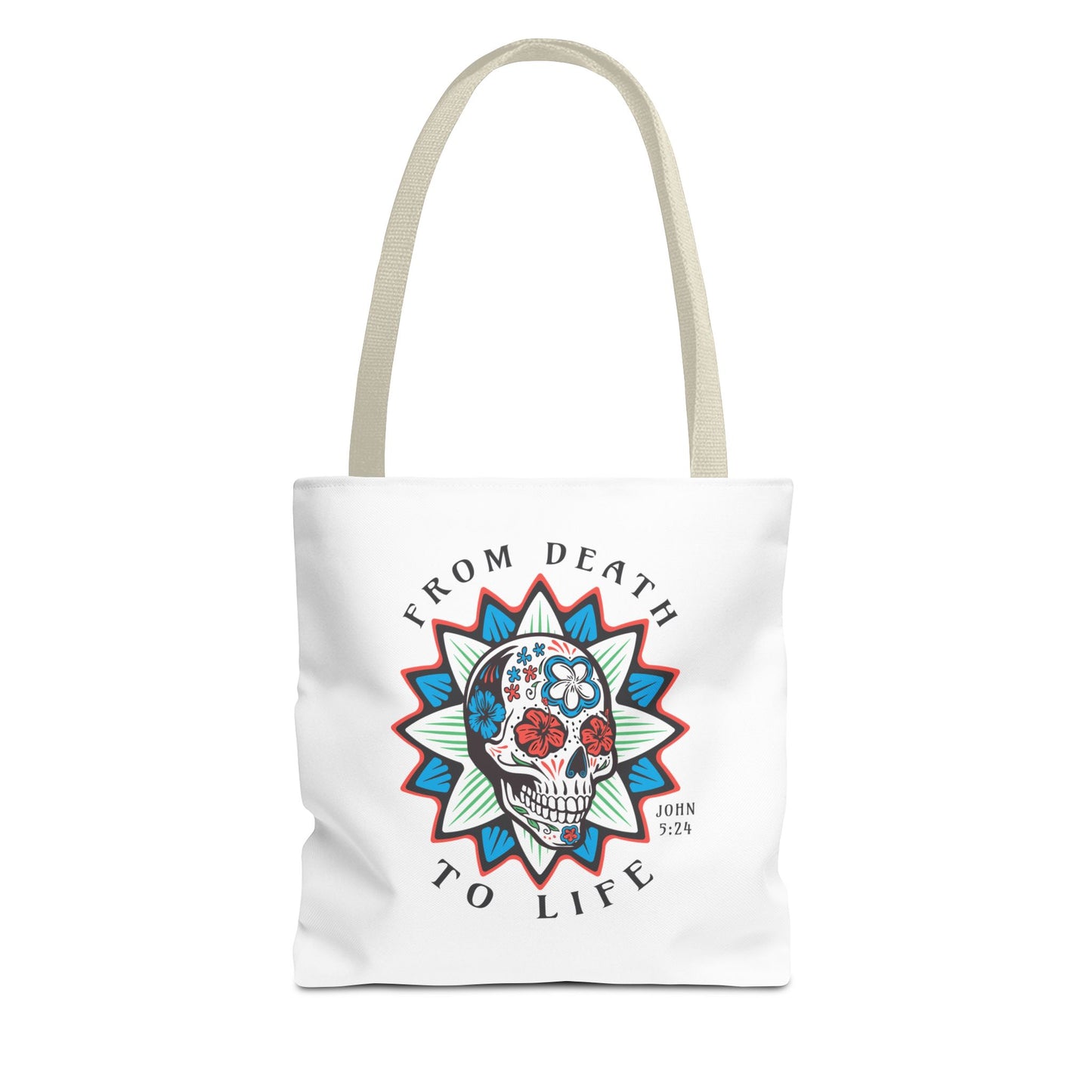 Faith Artistry Tote Bag - 'From Death to Life'