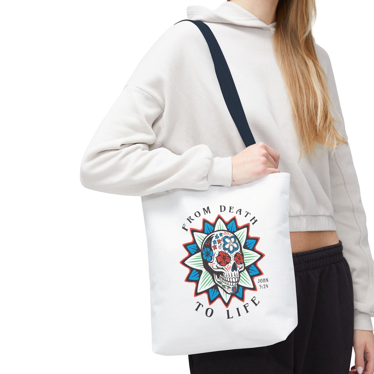 Faith Artistry Tote Bag - 'From Death to Life'