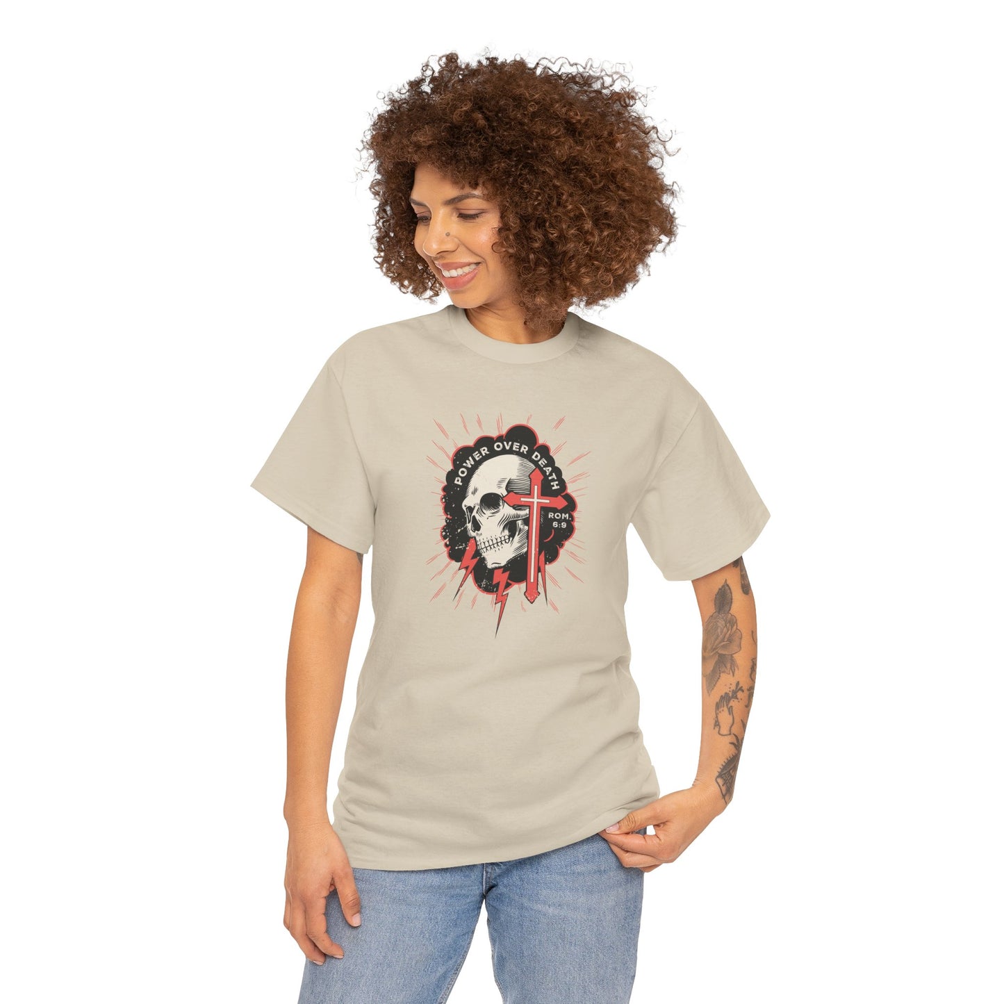 Faith Skull Tee Design