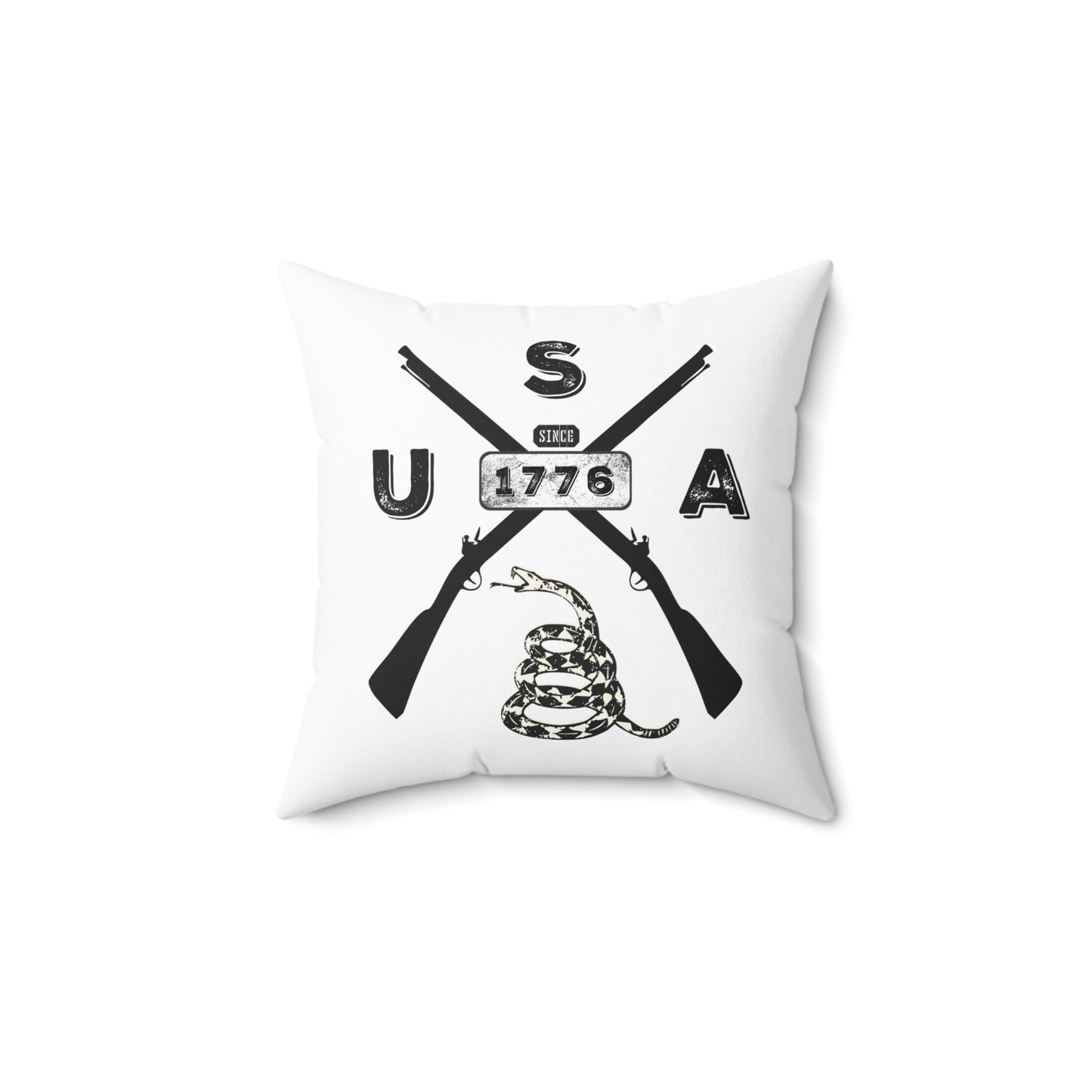 USA Patriotic Decor Pillow - Since 1776 Throw Cushion