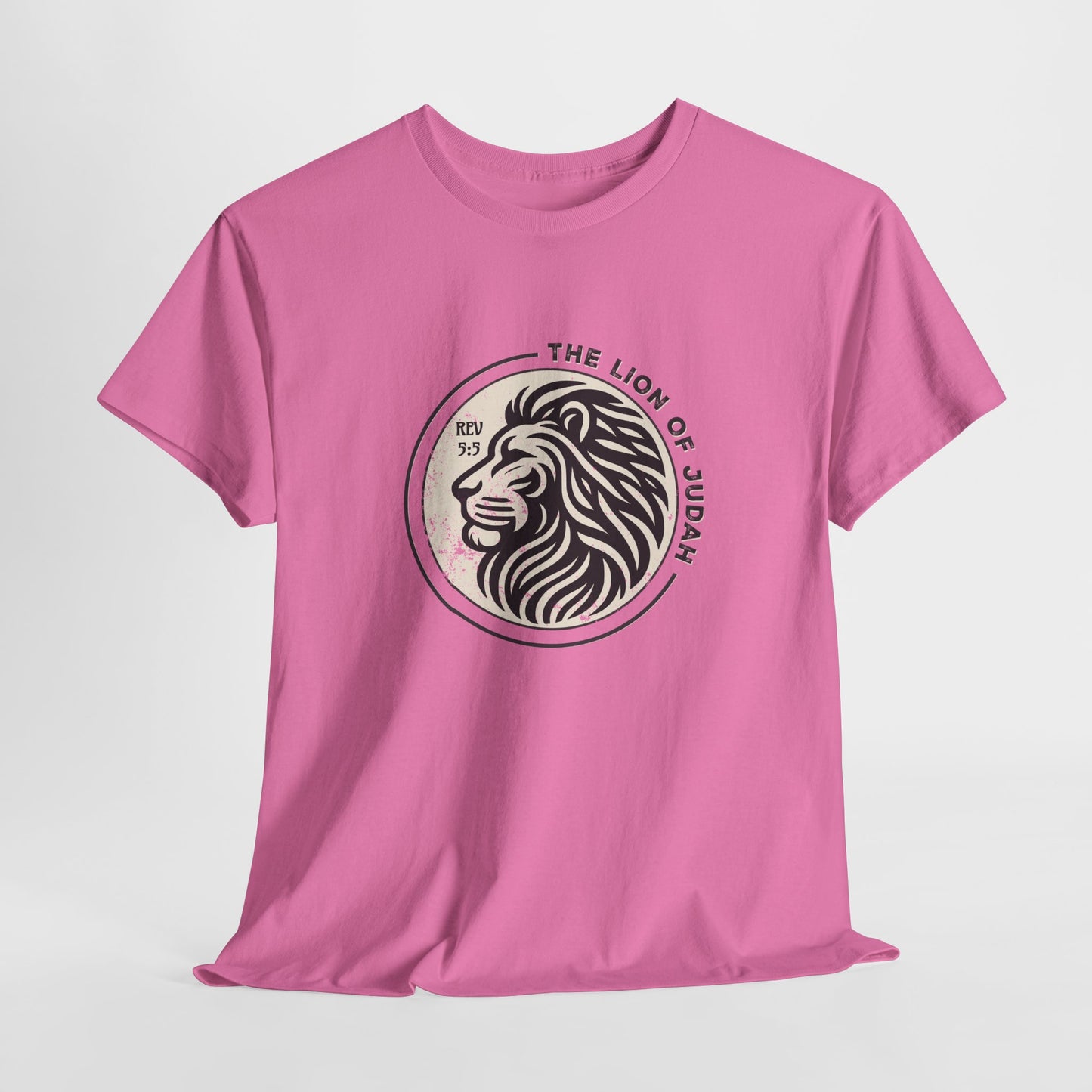 Faith Driven Unisex Tee - Romans 5:5 "The Lion of Judah Design"