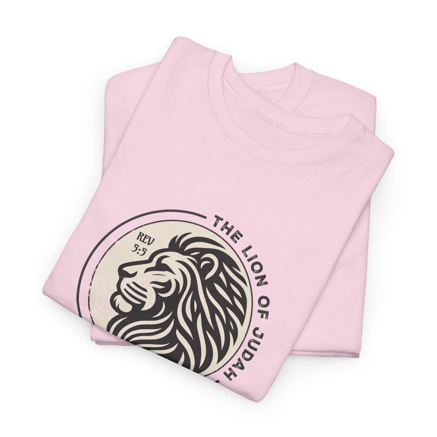 Faith Driven Unisex Tee - Romans 5:5 "The Lion of Judah Design"