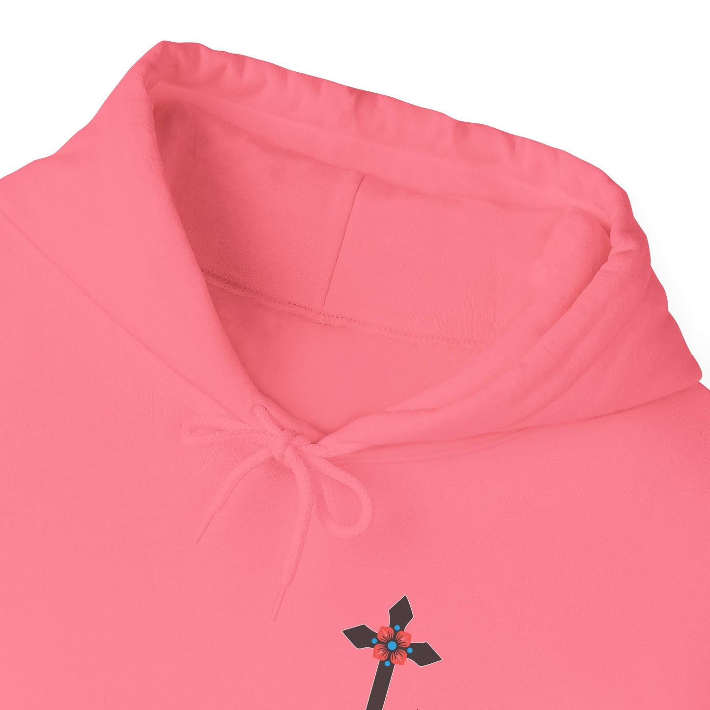 Faith Hoodie - 'From Death to Life' John 5:24 Gothic Sweatshirt Design
