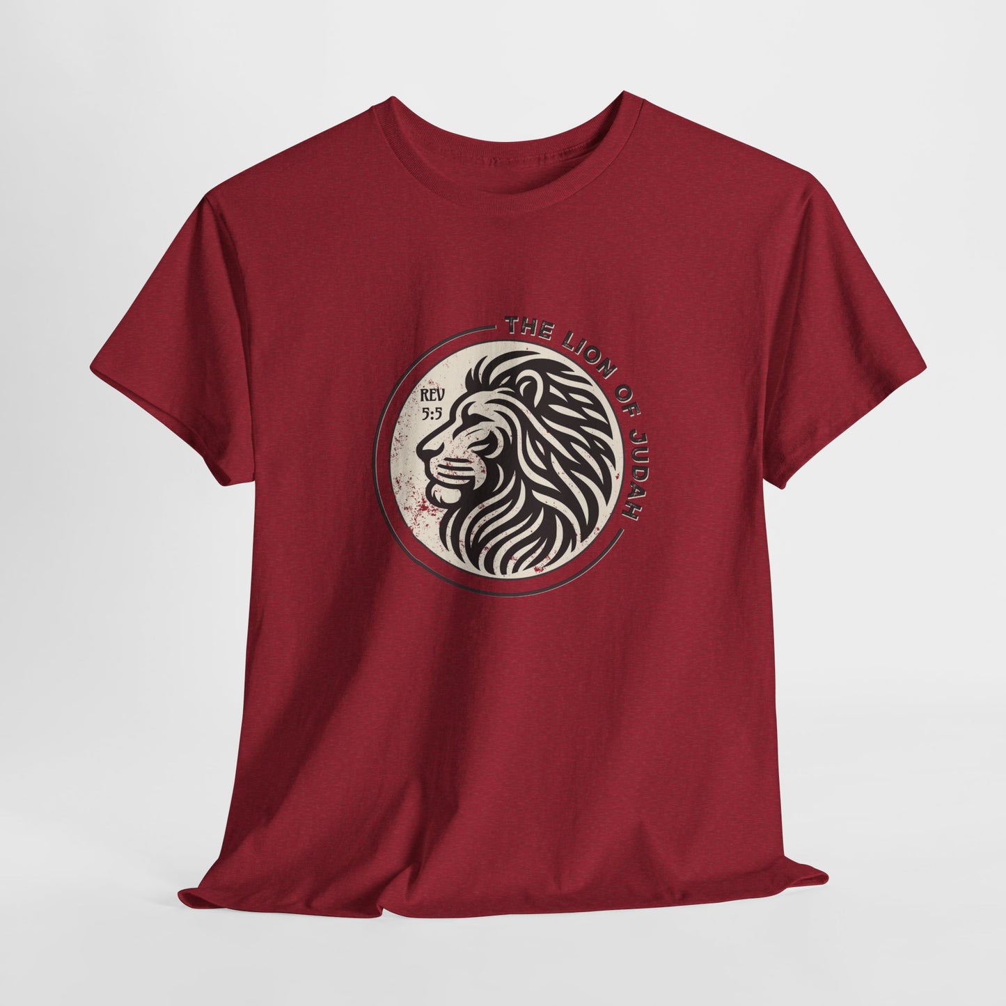 Faith Driven Unisex Tee - Romans 5:5 "The Lion of Judah Design"