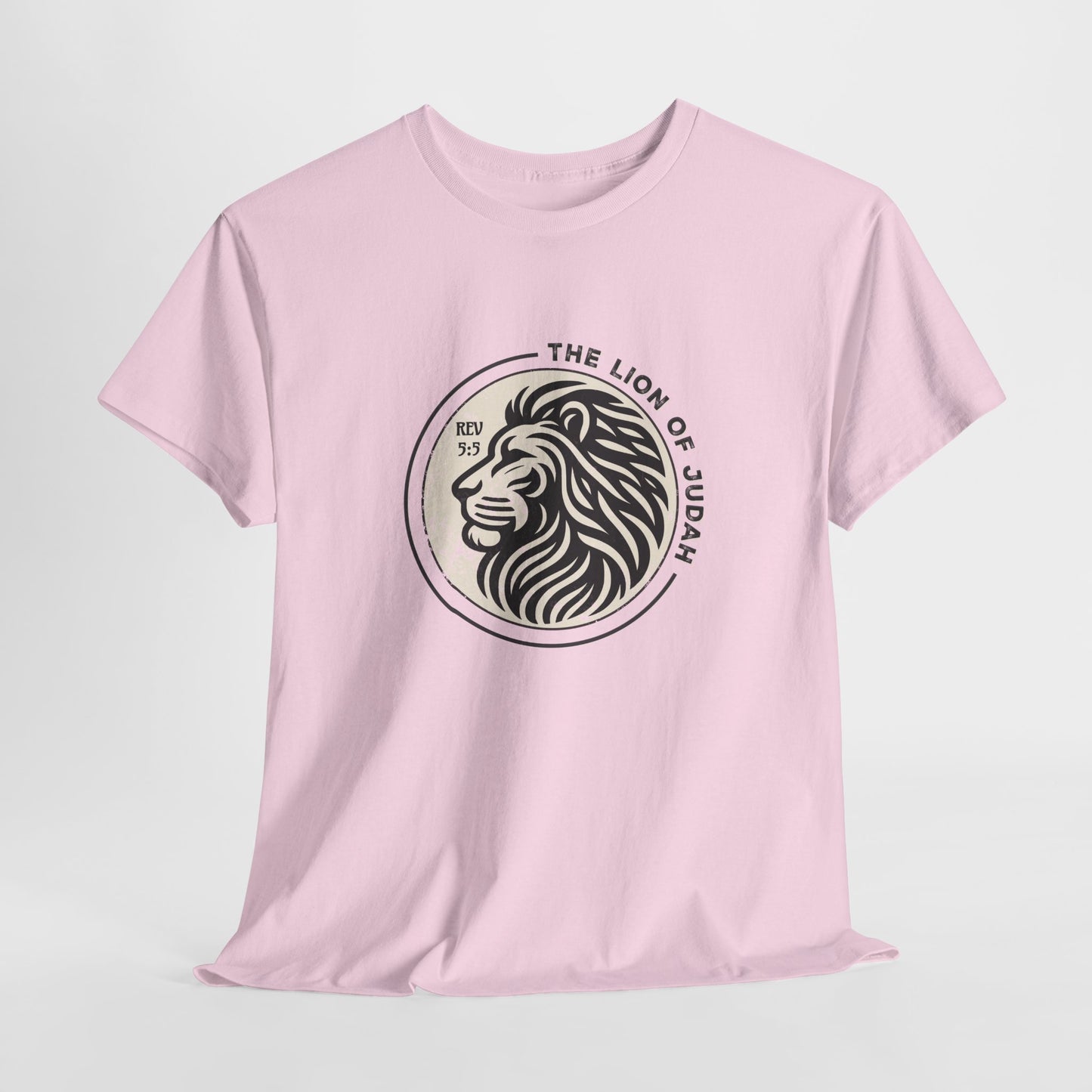 Faith Driven Unisex Tee - Romans 5:5 "The Lion of Judah Design"