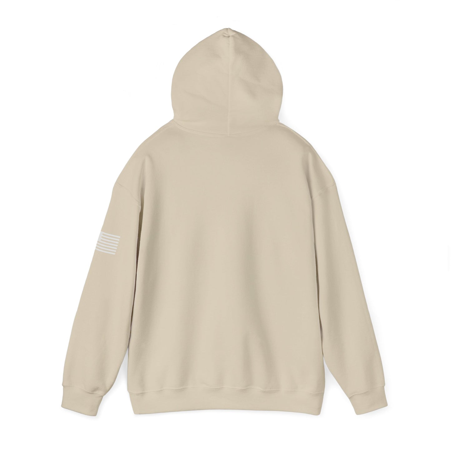 Patriotic "In God We Trust - 1776" Hooded Unisex Sweatshirt *Wht