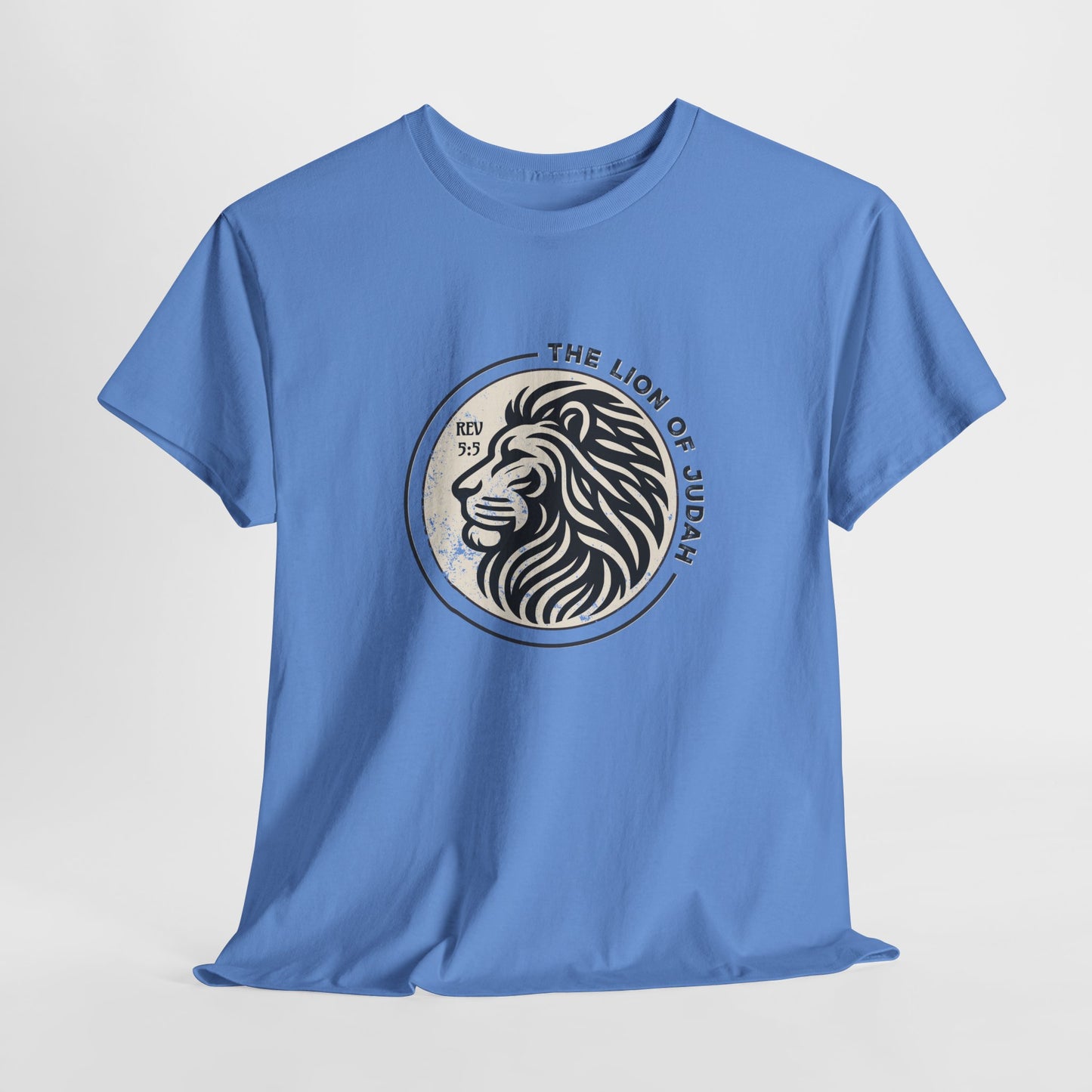 Faith Driven Unisex Tee - Romans 5:5 "The Lion of Judah Design"