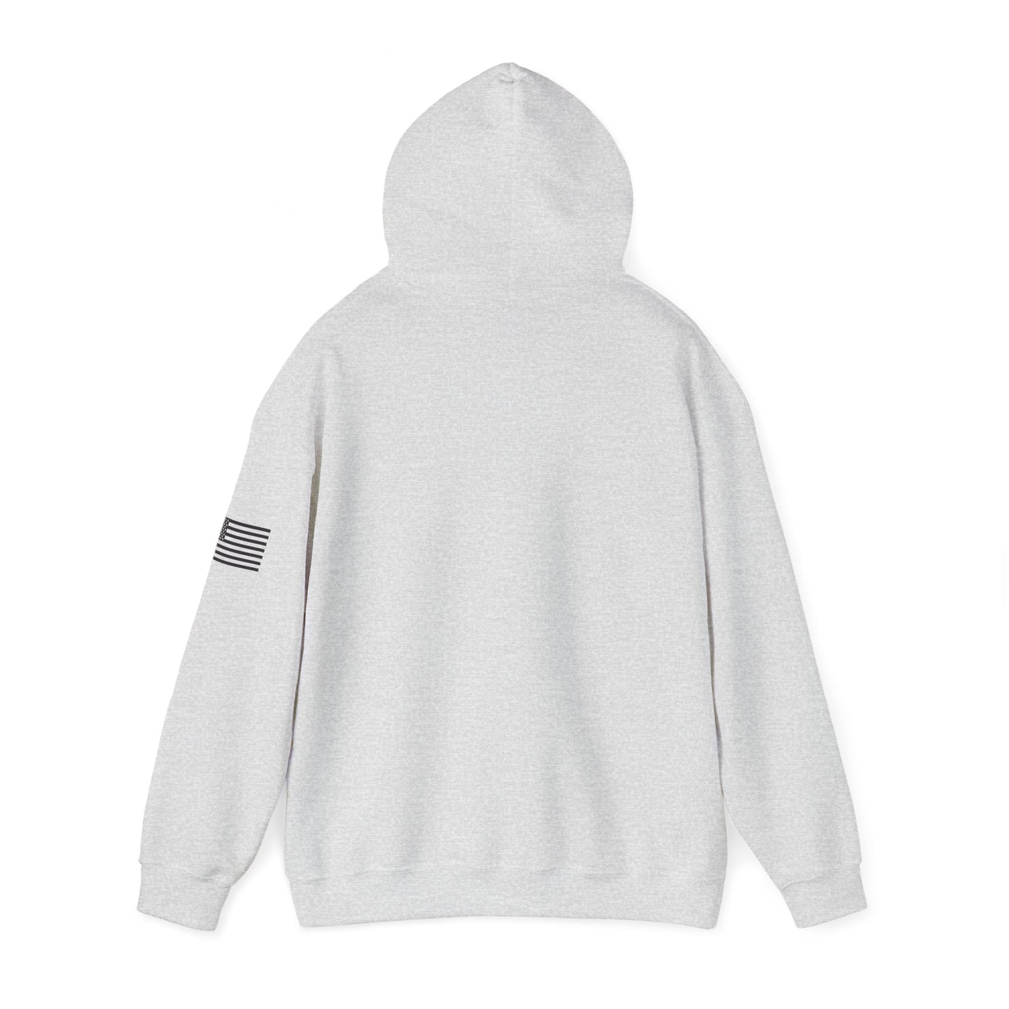 Patriotic "In God We Trust - 1776" Hooded Unisex Sweatshirt *Blk
