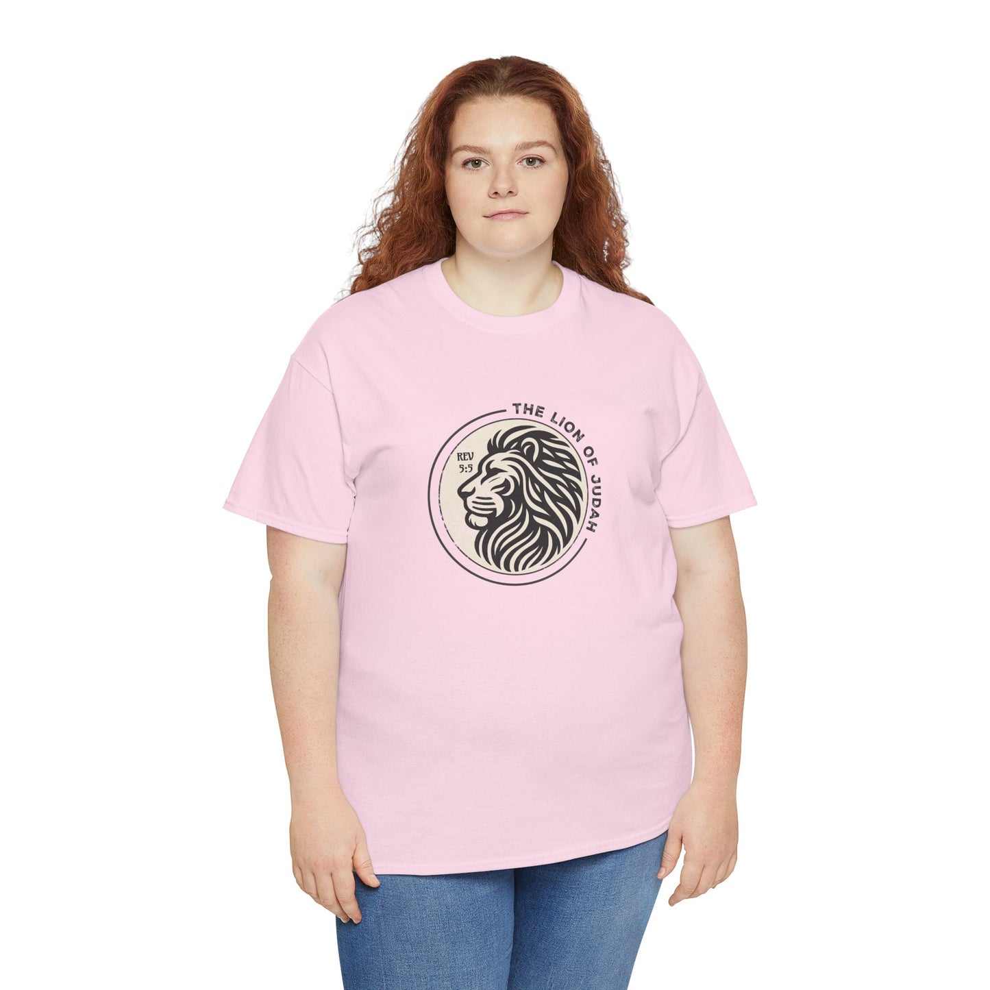 Faith Driven Unisex Tee - Romans 5:5 "The Lion of Judah Design"