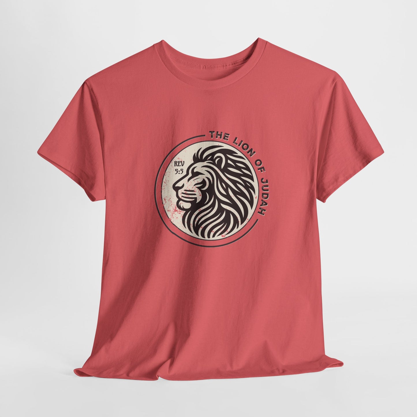 Faith Driven Unisex Tee - Romans 5:5 "The Lion of Judah Design"