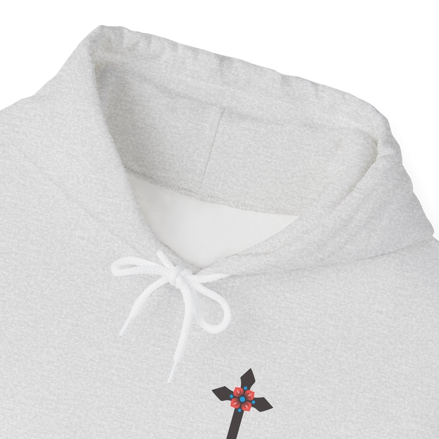 Faith Hoodie - 'From Death to Life' John 5:24 Gothic Sweatshirt Design